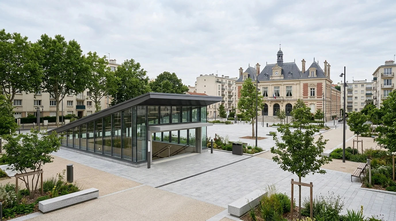 Centre / Mairie — Serrurier Romainville
